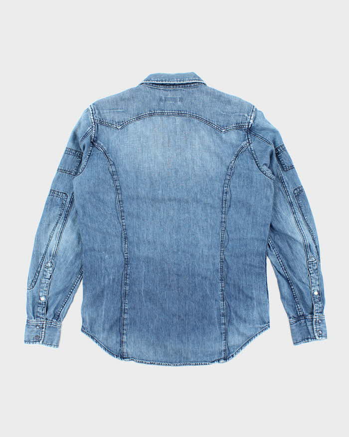 Vintage 90s Diesel Denim Shirt - L