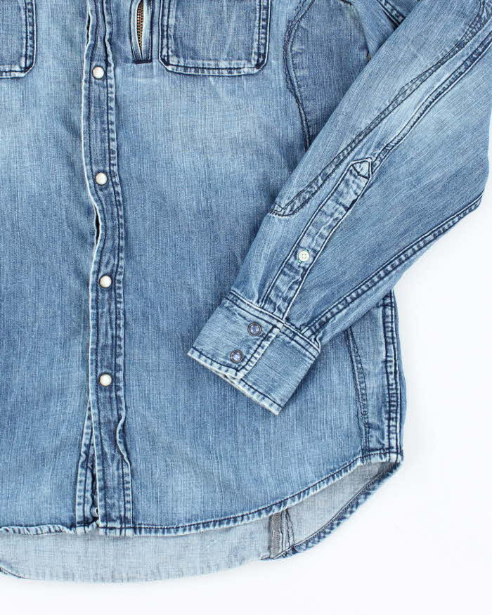 Vintage 90s Diesel Denim Shirt - L