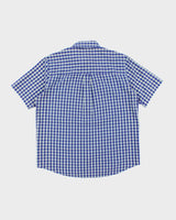 Chaps Checked Short Sleeve Short - L