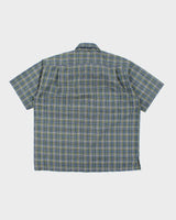 Vintage 90s Tommy Hilfiger Checked Short Sleeve Shirt - XL