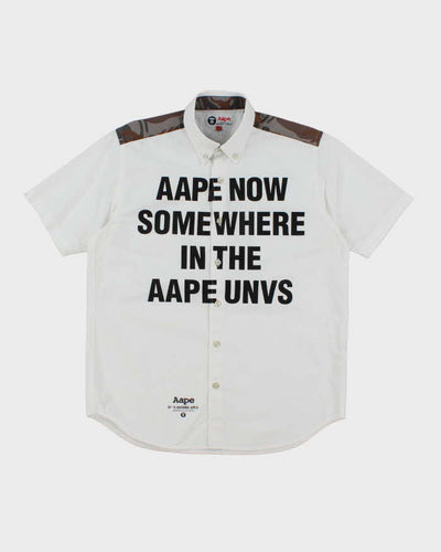 Vintage 2000's Aape by Bathing Ape Graphic Print Shirt - L