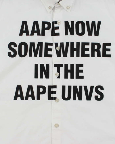 Vintage 2000's Aape by Bathing Ape Graphic Print Shirt - L