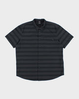 Vintage 2000's Oakley Striped Short Sleeve Shirt - XL