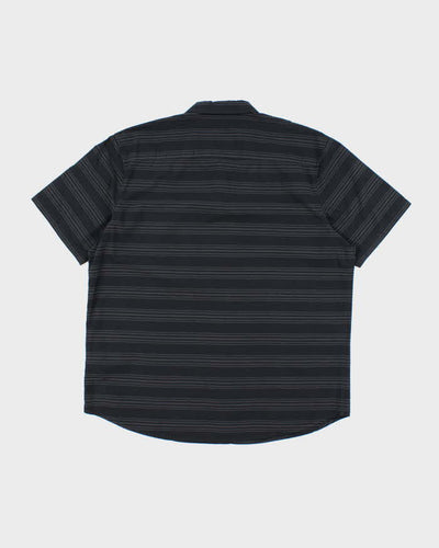 Vintage 2000's Oakley Striped Short Sleeve Shirt - XL