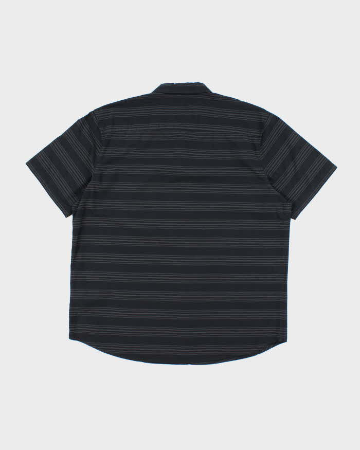 Vintage 2000's Oakley Striped Short Sleeve Shirt - XL