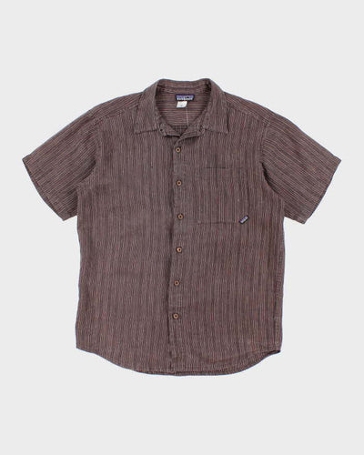 Vintage 90's Patagonia Striped Short Sleeve Shirt - M