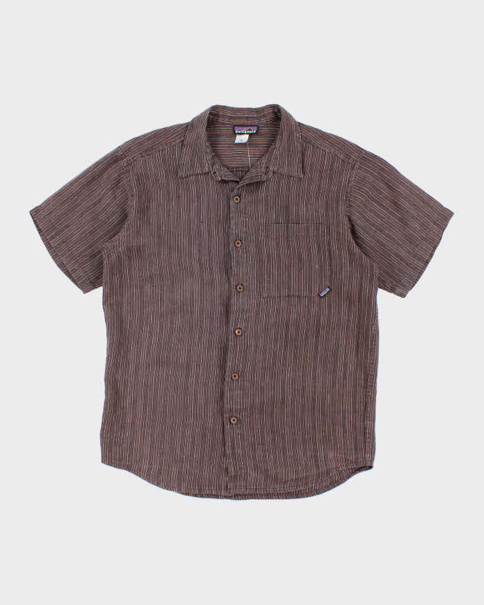 Vintage 90's Patagonia Striped Short Sleeve Shirt - M