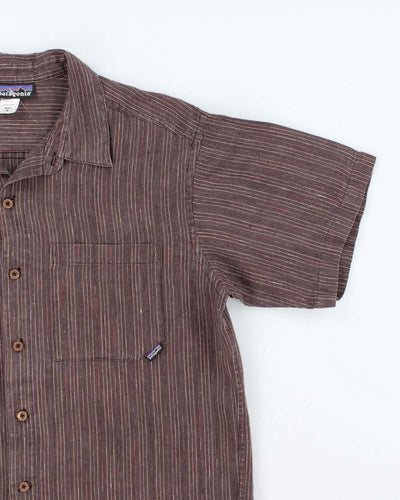 Vintage 90's Patagonia Striped Short Sleeve Shirt - M
