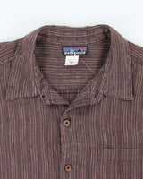Vintage 90's Patagonia Striped Short Sleeve Shirt - M