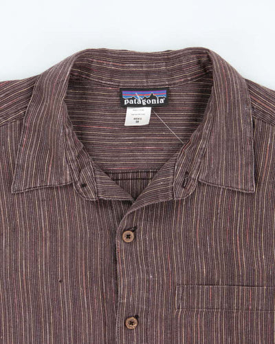 Vintage 90's Patagonia Striped Short Sleeve Shirt - M