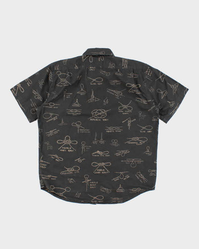 Vintage 2000's Filson Knot Types Graphic Print Shirt - M