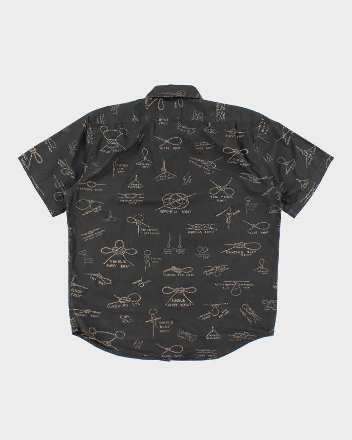 Vintage 2000's Filson Knot Types Graphic Print Shirt - M