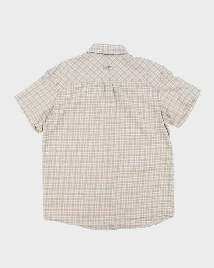 Vintage Arc'teryx Patterned Short Sleeve Shirt - L
