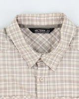 Vintage Arc'teryx Patterned Short Sleeve Shirt - L