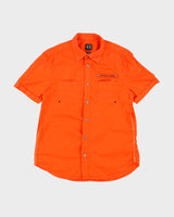 Vintage Y2K Armani Exchange Military Style Utility Shirt - M