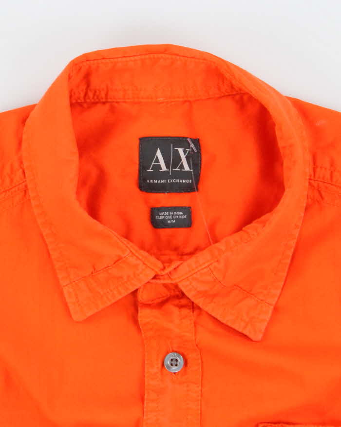Vintage Y2K Armani Exchange Military Style Utility Shirt - M