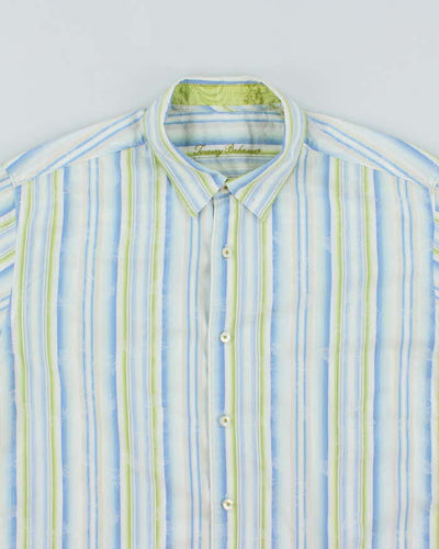 Vintage 2000's Tommy Bahama Striped Long Sleeve Shirt - L