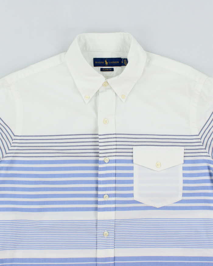 Vintage 2000's Ralph Lauren Striped Heavyweight Shirt - M