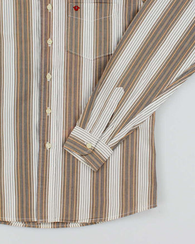 Vintage 2000's True Religion Striped Shirt - M