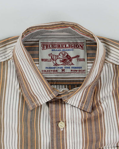 Vintage 2000's True Religion Striped Shirt - M