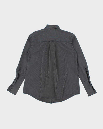 Vintage Y2K Diesel Fine Striped Long Sleeve Shirt - XS