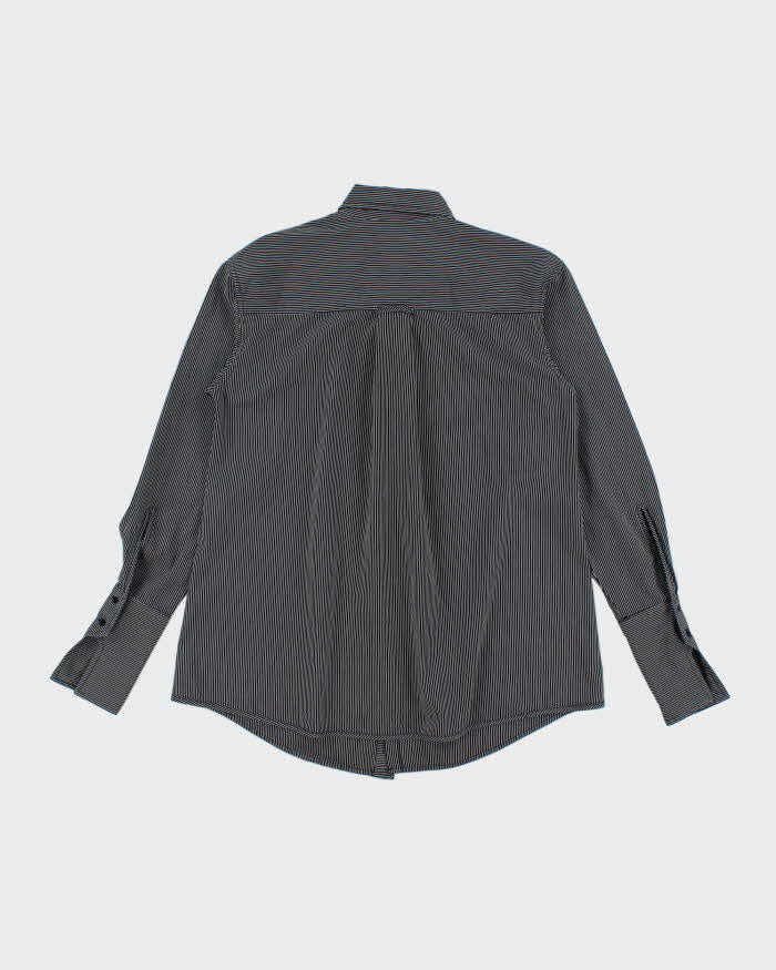 Vintage Y2K Diesel Fine Striped Long Sleeve Shirt - XS