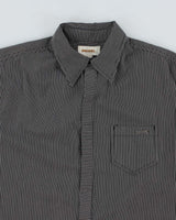 Vintage Y2K Diesel Fine Striped Long Sleeve Shirt - XS