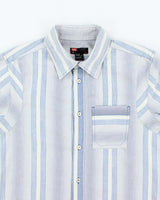 Vintage Y2K Diesel Striped Long Sleeve Shirt - L