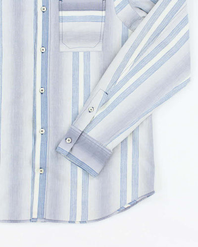 Vintage Y2K Diesel Striped Long Sleeve Shirt - L