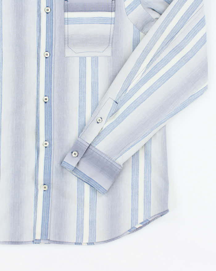 Vintage Y2K Diesel Striped Long Sleeve Shirt - L