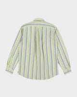Vintage Y2K Gap Light Striped Long Sleeve Shirt - S
