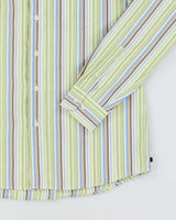 Vintage Y2K Gap Light Striped Long Sleeve Shirt - S