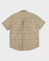 Vintage Woolrich Patterned Short Sleeve Shirt - L