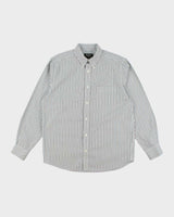 Vintage Eddie Bauer Wrinkle Resistant Striped Shirt - M
