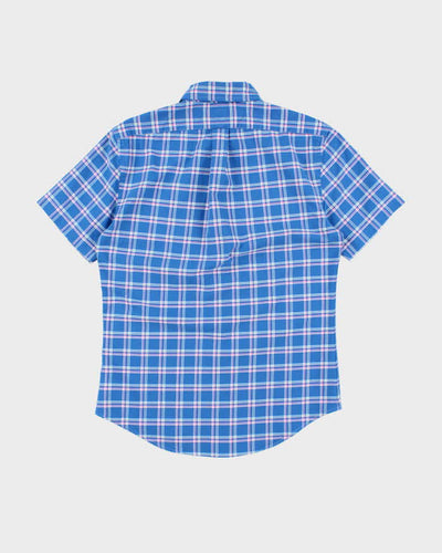 Vintage Ralph Lauren Patterned Short Sleeve Shirt - M
