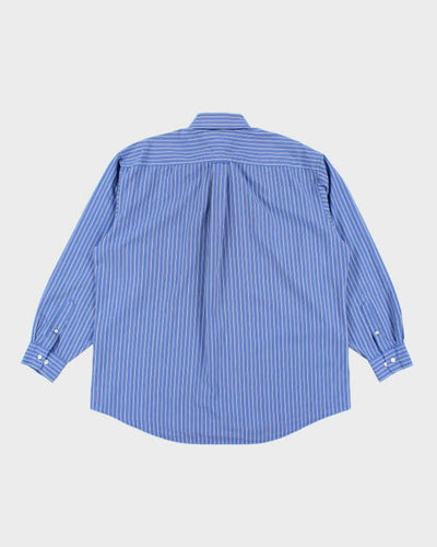 Vintage 90's Tommy Hilfiger Striped Long Sleeve Shirt - XL
