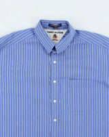 Vintage 90's Tommy Hilfiger Striped Long Sleeve Shirt - XL