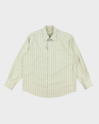 Vintage 2000's Eddie Bauer Heavyweight Striped Shirt - L