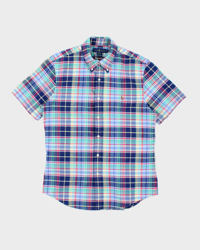 Vintage Ralph Lauren Slim Fit Short Sleeve Shirt - L