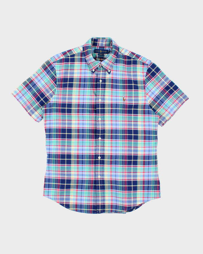 Vintage Ralph Lauren Slim Fit Short Sleeve Shirt - L