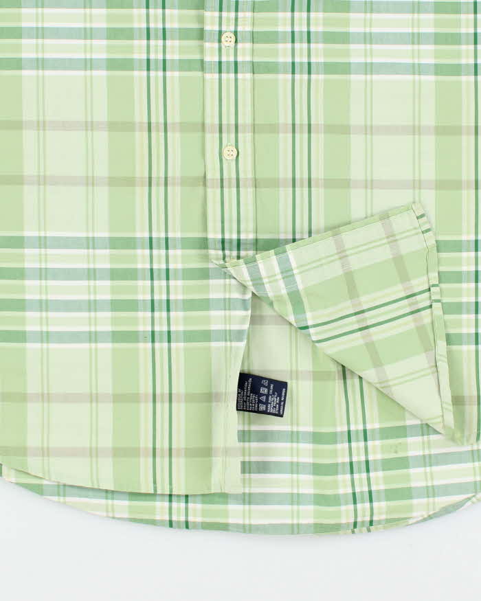 Vintage 90's Tommy Hilfiger Patterned Short Sleeve Shirt - L