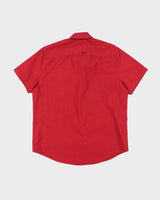 Vintage Y2K Guess Military Short Sleeve Utility Shirt - M
