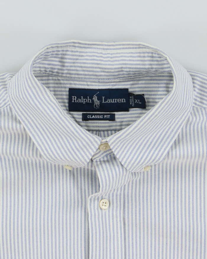 Vintage 2000's Ralph Lauren Heavyweight Striped Shirt - XL