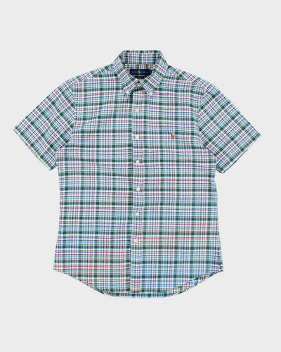 Vintage 2000's Ralph Lauren Patterned Slim Shirt - M