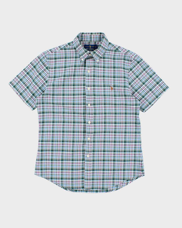 Vintage 2000's Ralph Lauren Patterned Slim Shirt - M
