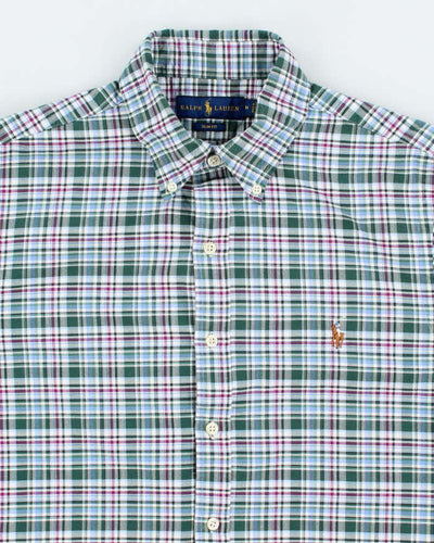 Vintage 2000's Ralph Lauren Patterned Slim Shirt - M