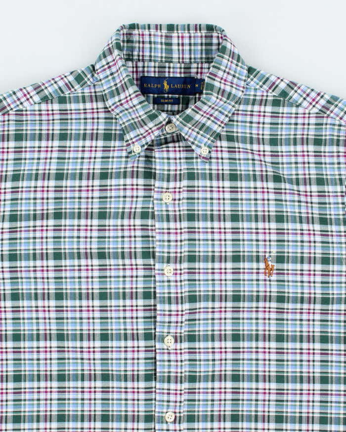 Vintage 2000's Ralph Lauren Patterned Slim Shirt - M
