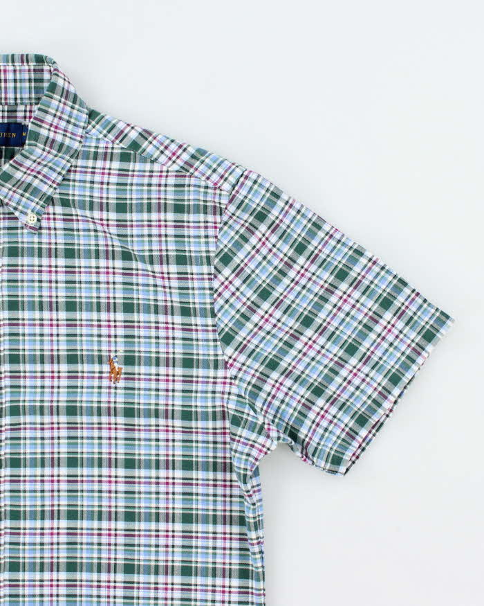 Vintage 2000's Ralph Lauren Patterned Slim Shirt - M