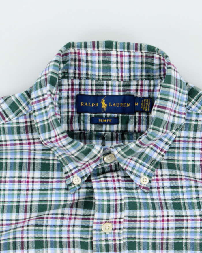 Vintage 2000's Ralph Lauren Patterned Slim Shirt - M