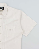 Vintage 90's Wrangler Snap Button Striped Western Shirt - M